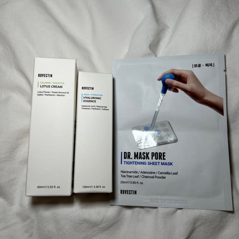 Rovectin Korean Skincare Bundle